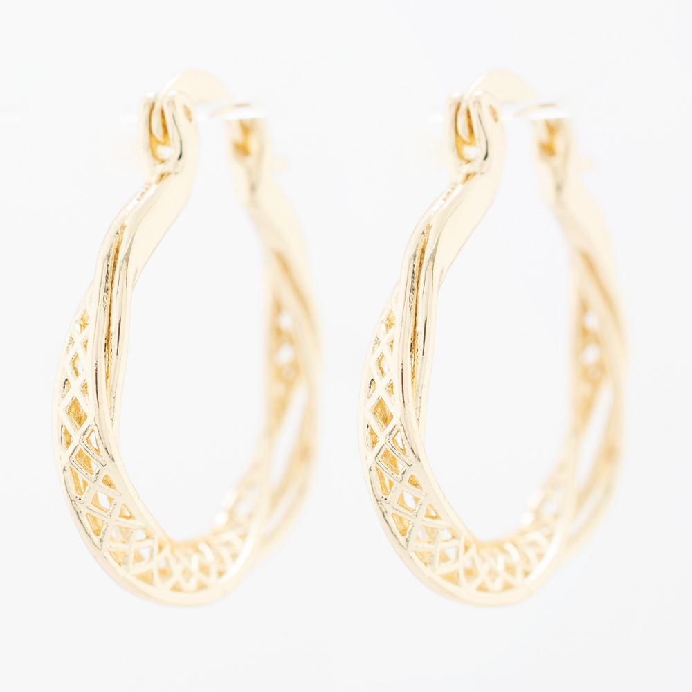 ARRACADA CHAPA GOLDEN CASTING