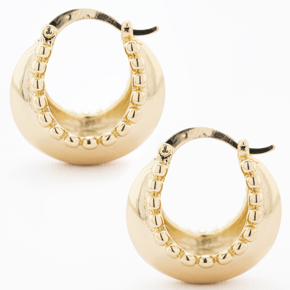 ARRACADA CHAPA GOLDEN CASTING
