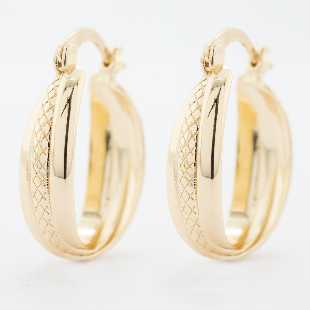 ARRACADA CHAPA GOLDEN CASTING