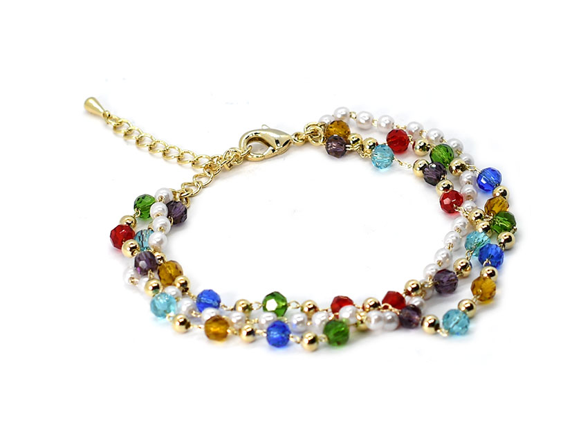 PULSERA CHAPA PEARLTIME