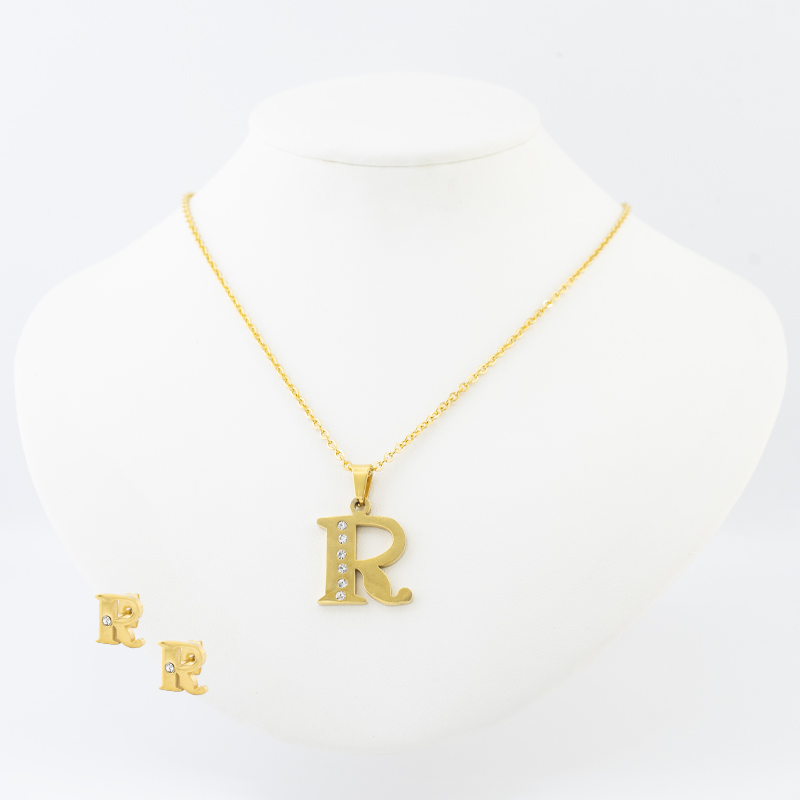 SET ACERO INOXIDABLE GOLDEN STEEL