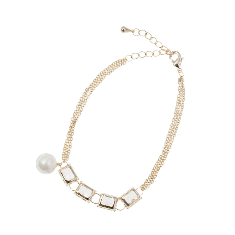 PULSERA CHAPA PEARLTIME