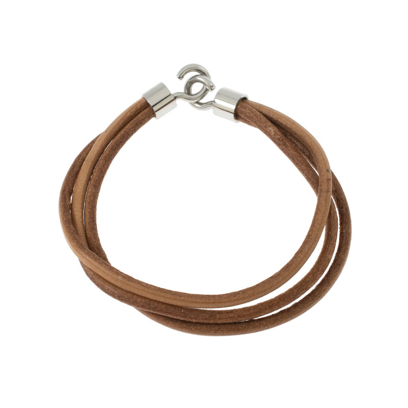 PULSERA MEN GOLDEN LEATHERS