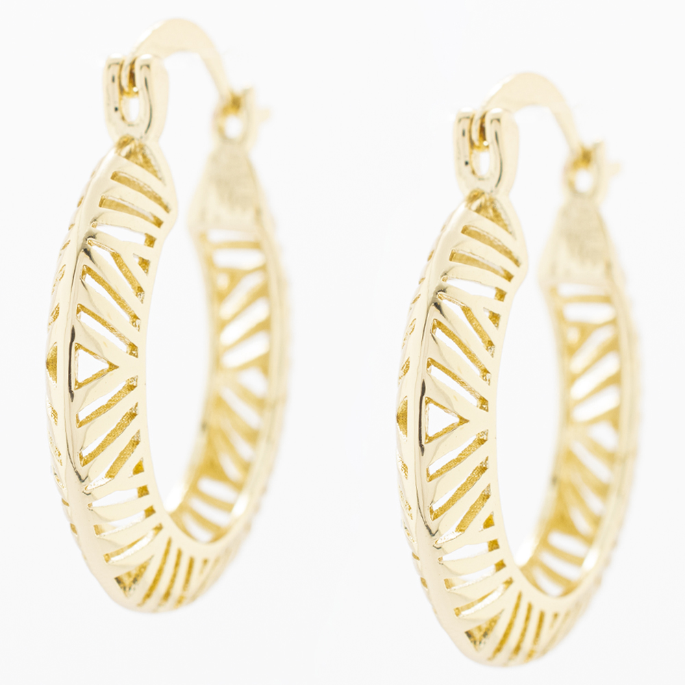 ARRACADA CHAPA GOLDEN CASTING