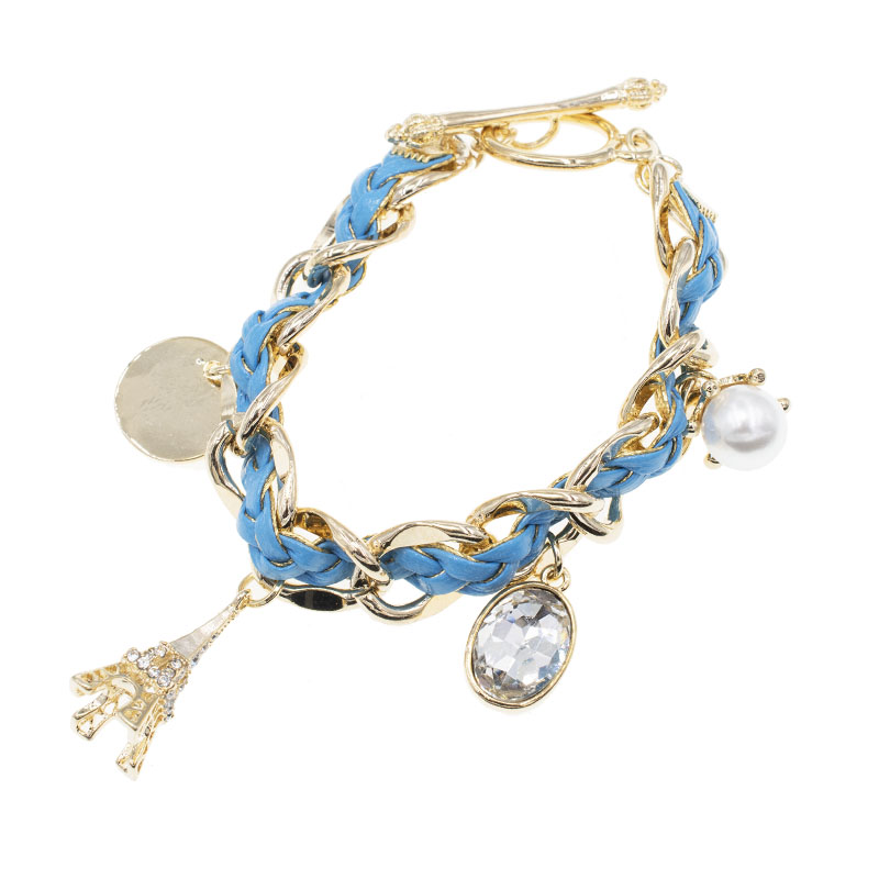 PULSERA CHAPA GOLDEN COLORS