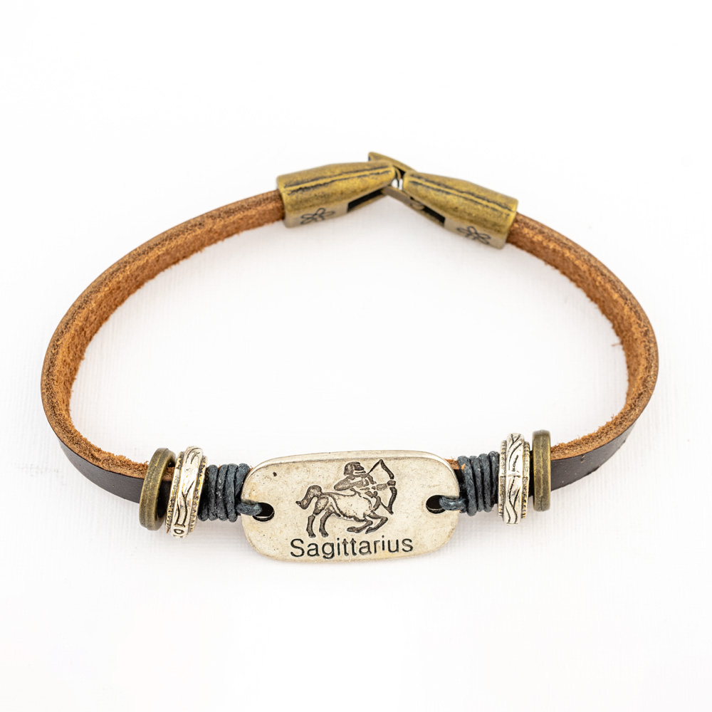 PULSERA MEN PIEL GOLDEN LEATHERS