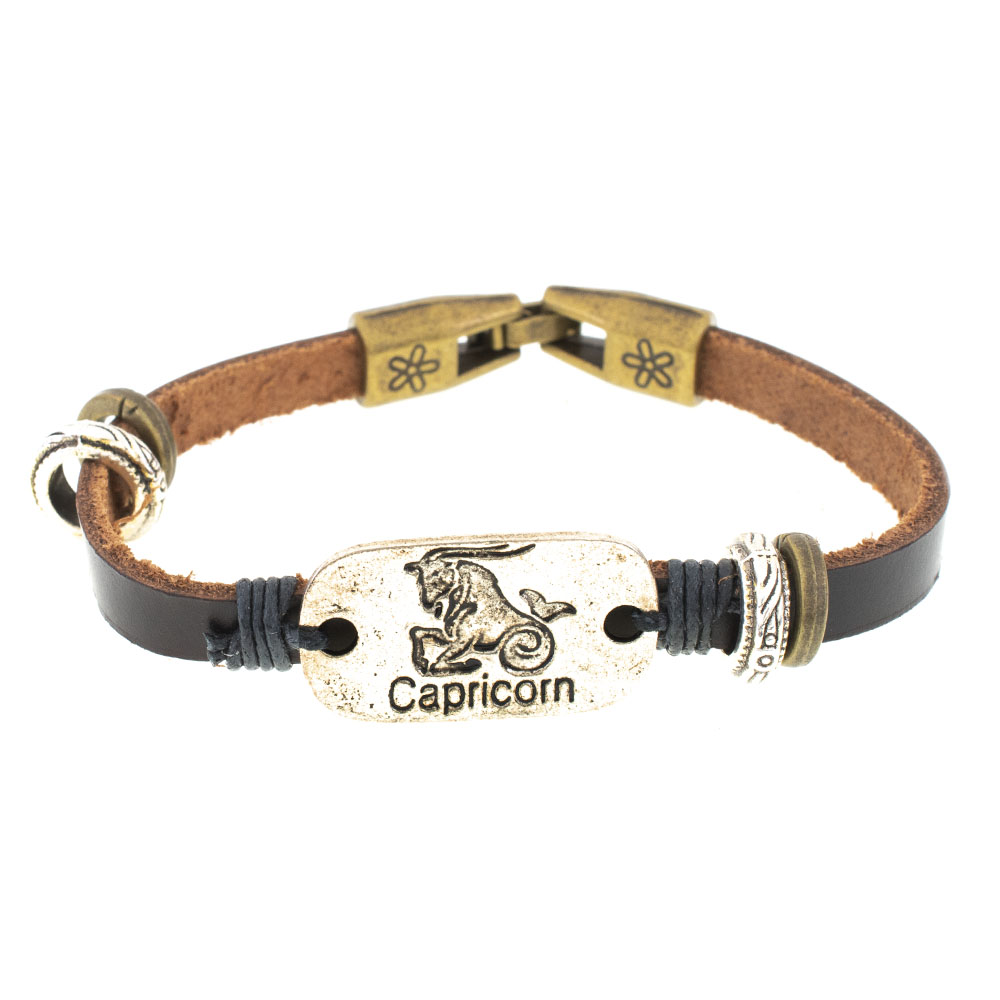 PULSERA MEN PIEL GOLDEN LEATHERS