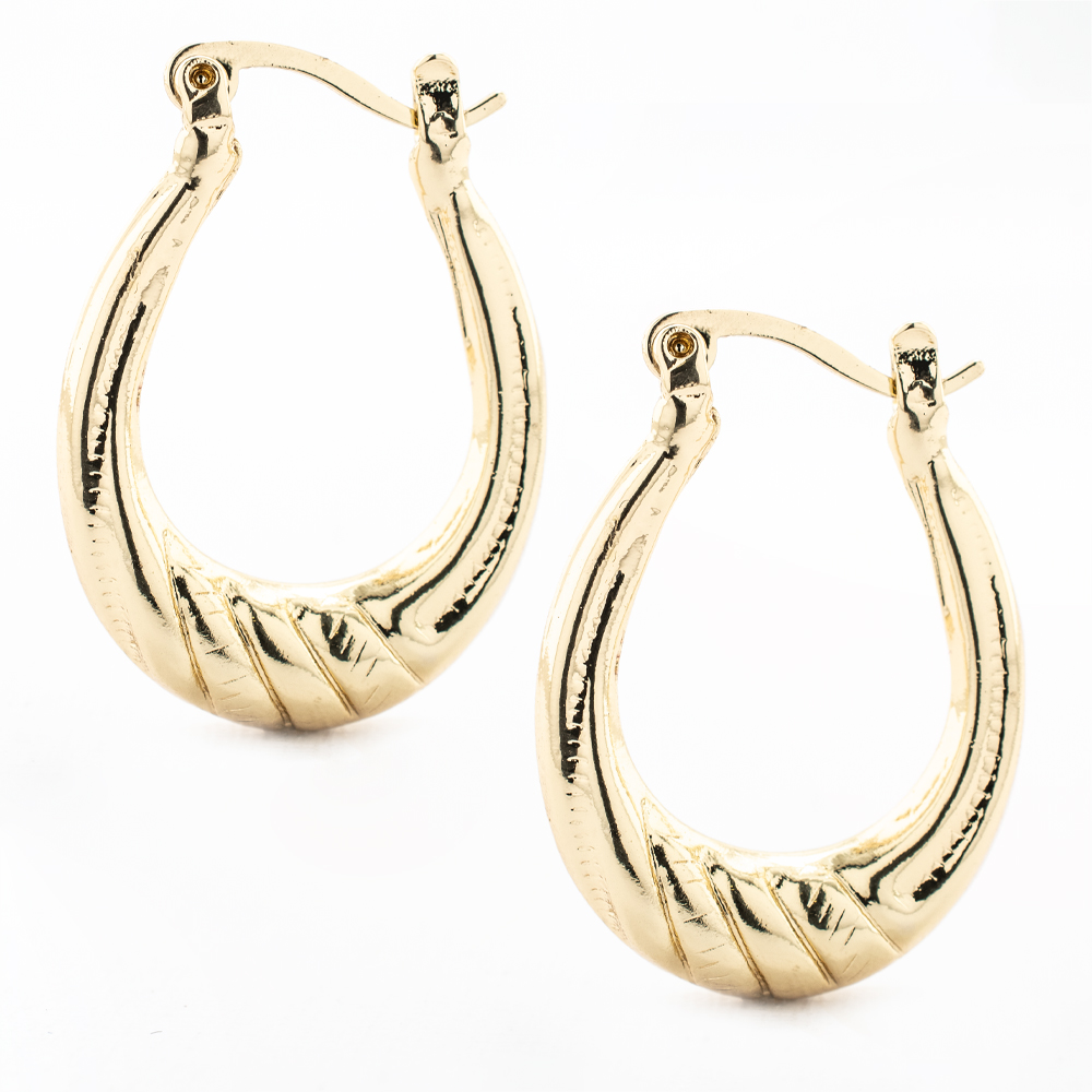 ARRACADA CHAPA GOLDEN CASTING