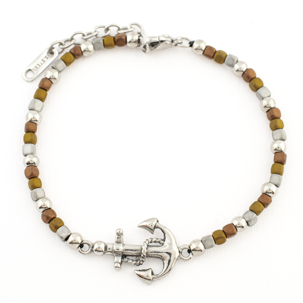 PULSERA ACERO INOXIDABLE GOLDEN ROD