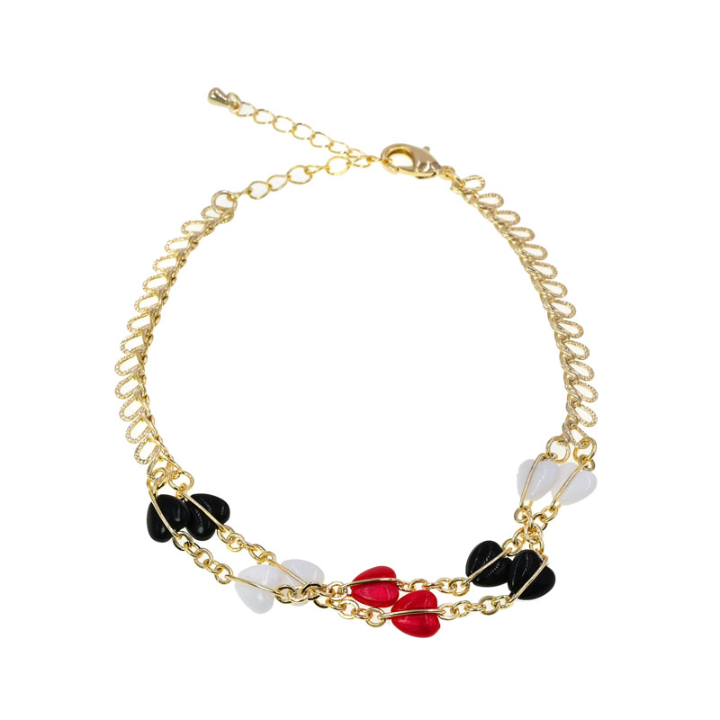 PULSERA CHAPA GOLDEN COLORS