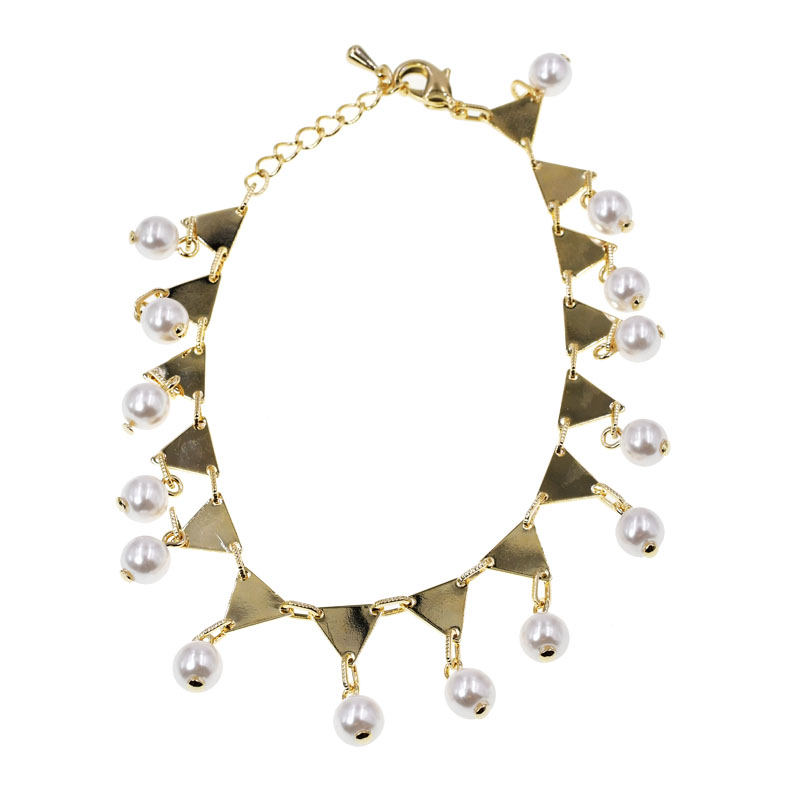 PULSERA CHAPA PEARLTIME
