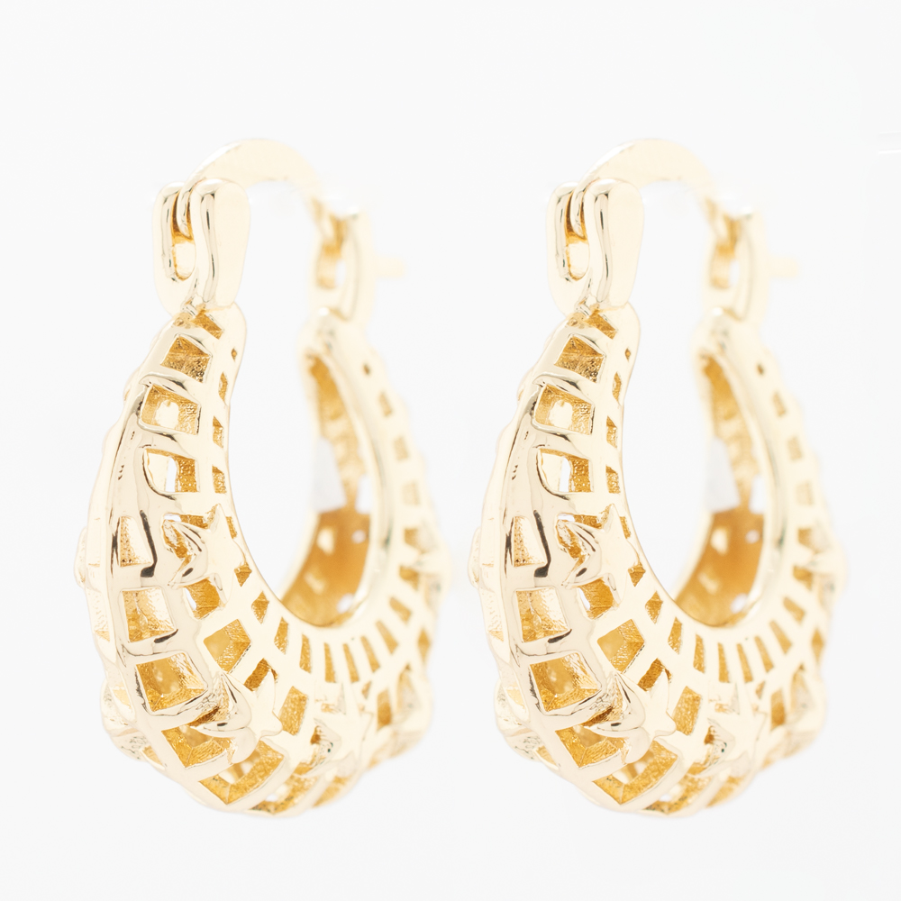 ARRACADA CHAPA GOLDEN CASTING