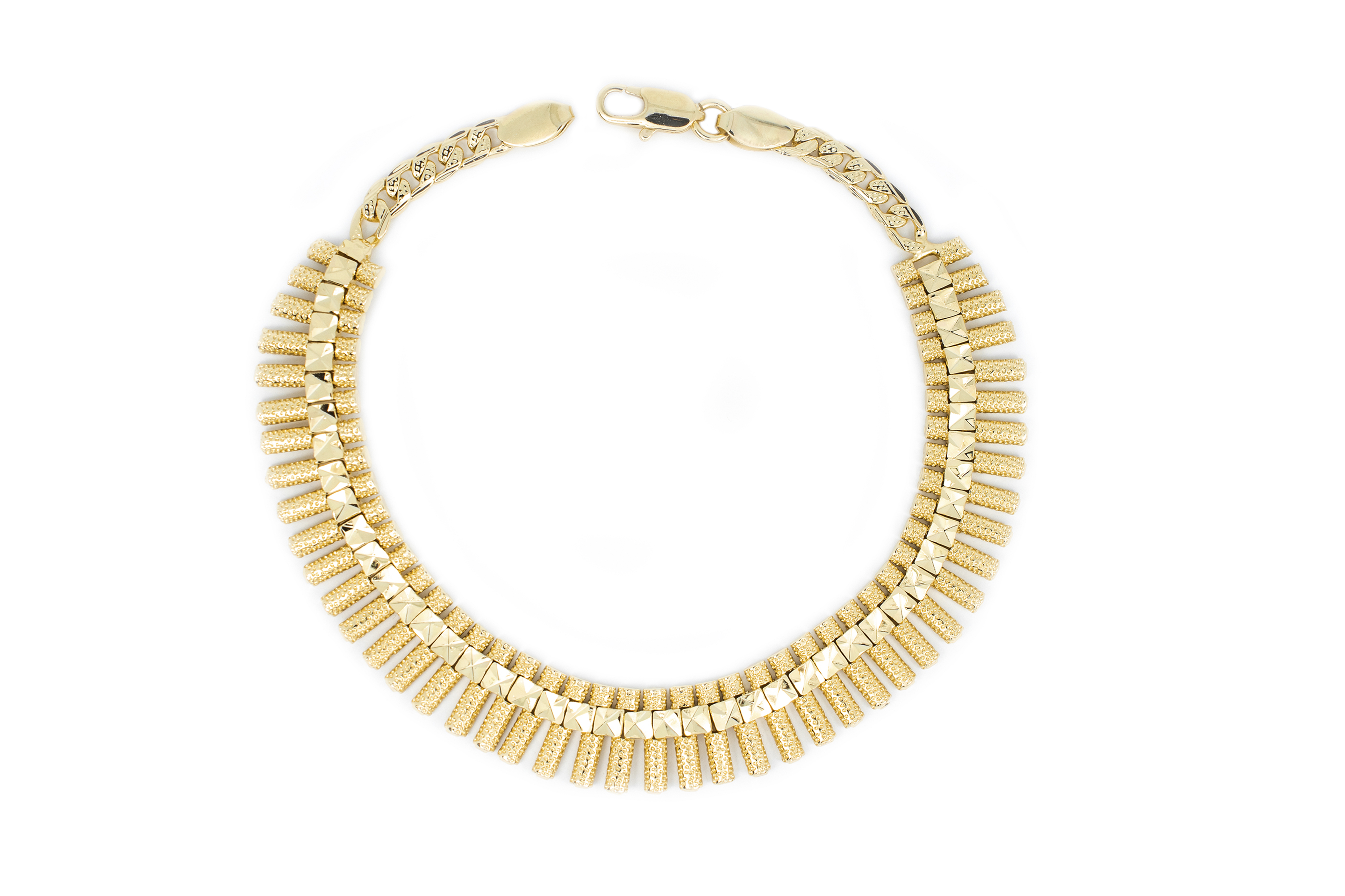 PULSERA CHAPA GOLDEN CASTING