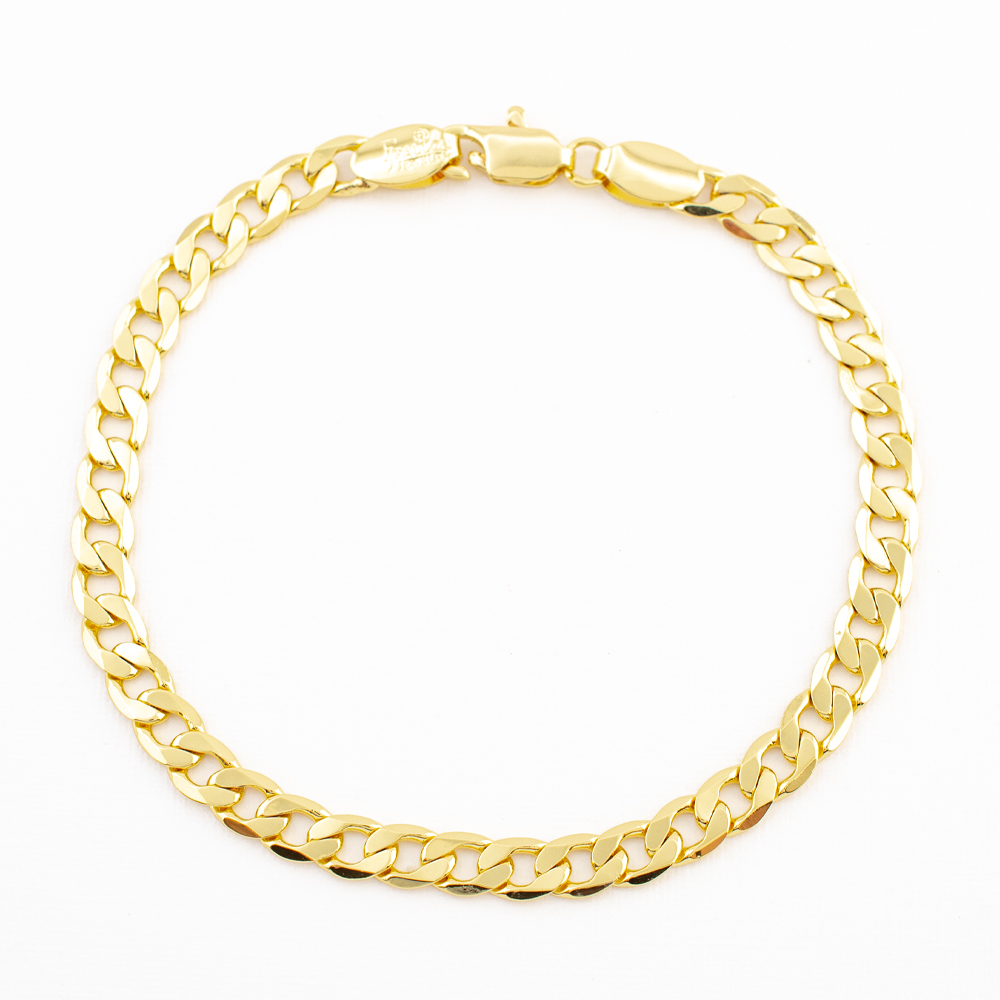 PULSERA CHAPA GOLDEN CASTING