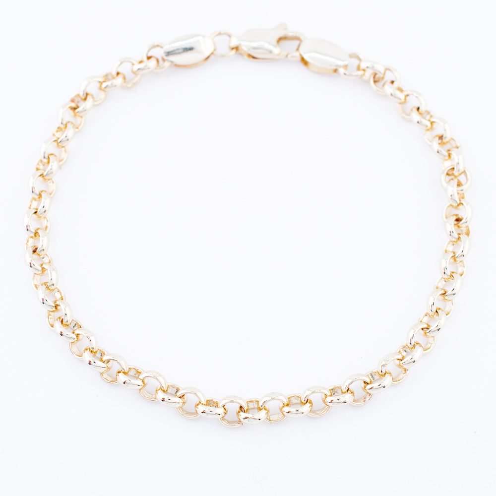PULSERA CHAPA GOLDEN CASTING