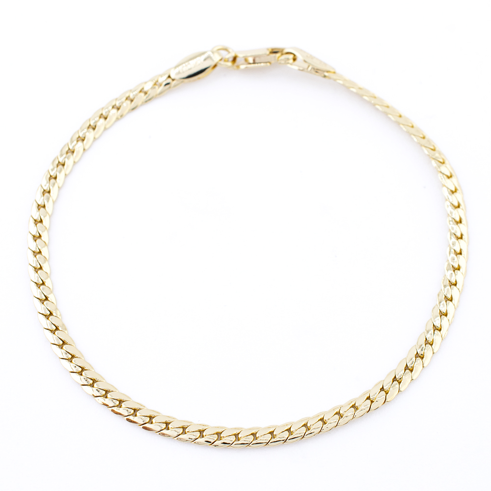 PULSERA CHAPA GOLDEN CHAIN