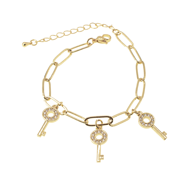 PULSERA CHAPA CRYSTIME
