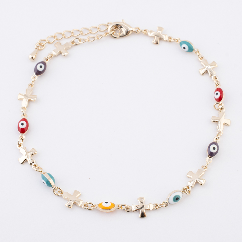PULSERA CHAPA GOLDEN COLORS