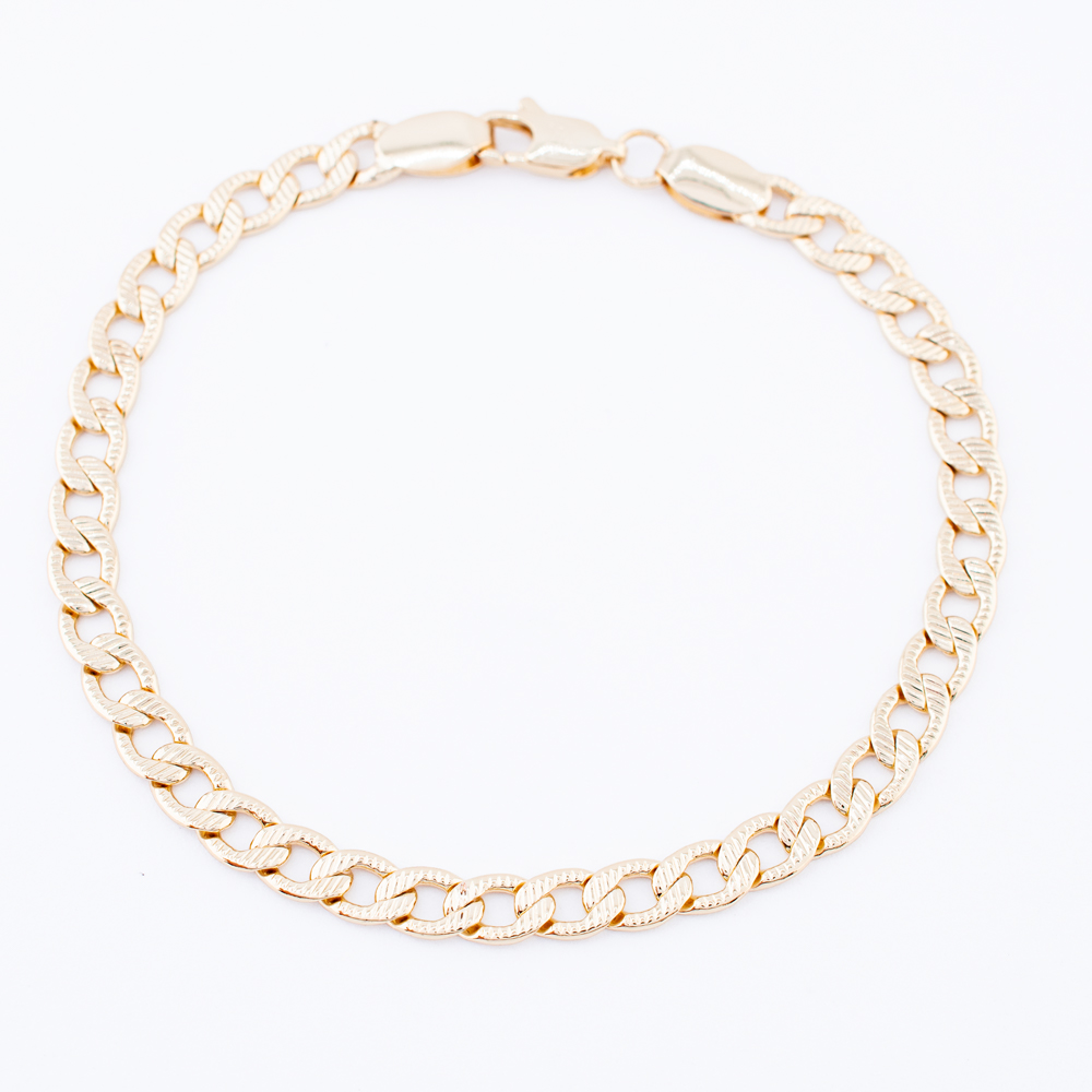 PULSERA CHAPA GOLDEN CASTING