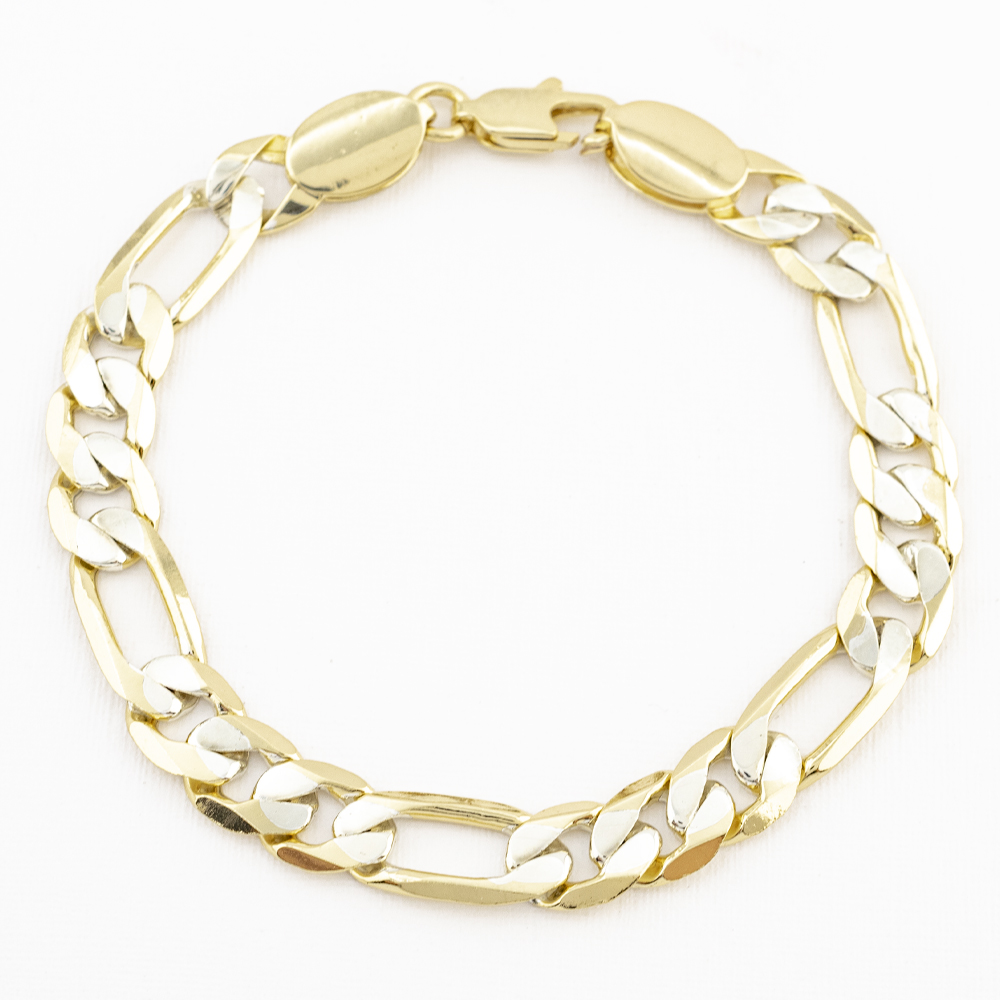 PULSERA CHAPA GOLDEN CASTING