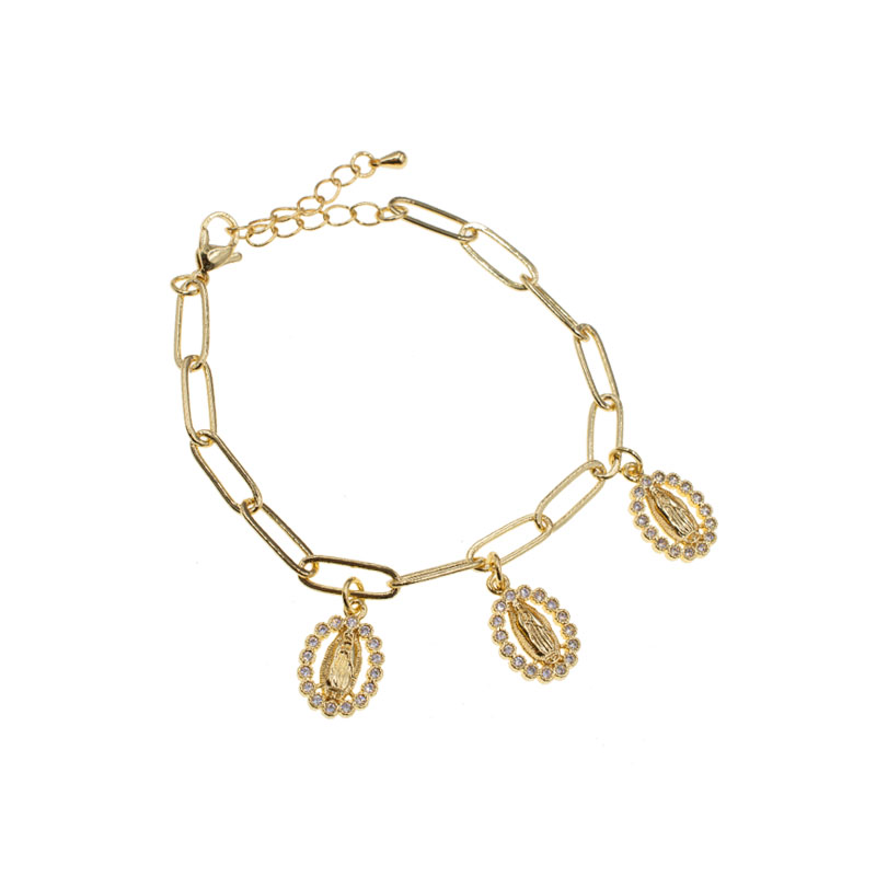 PULSERA CHAPA CRYSTIME