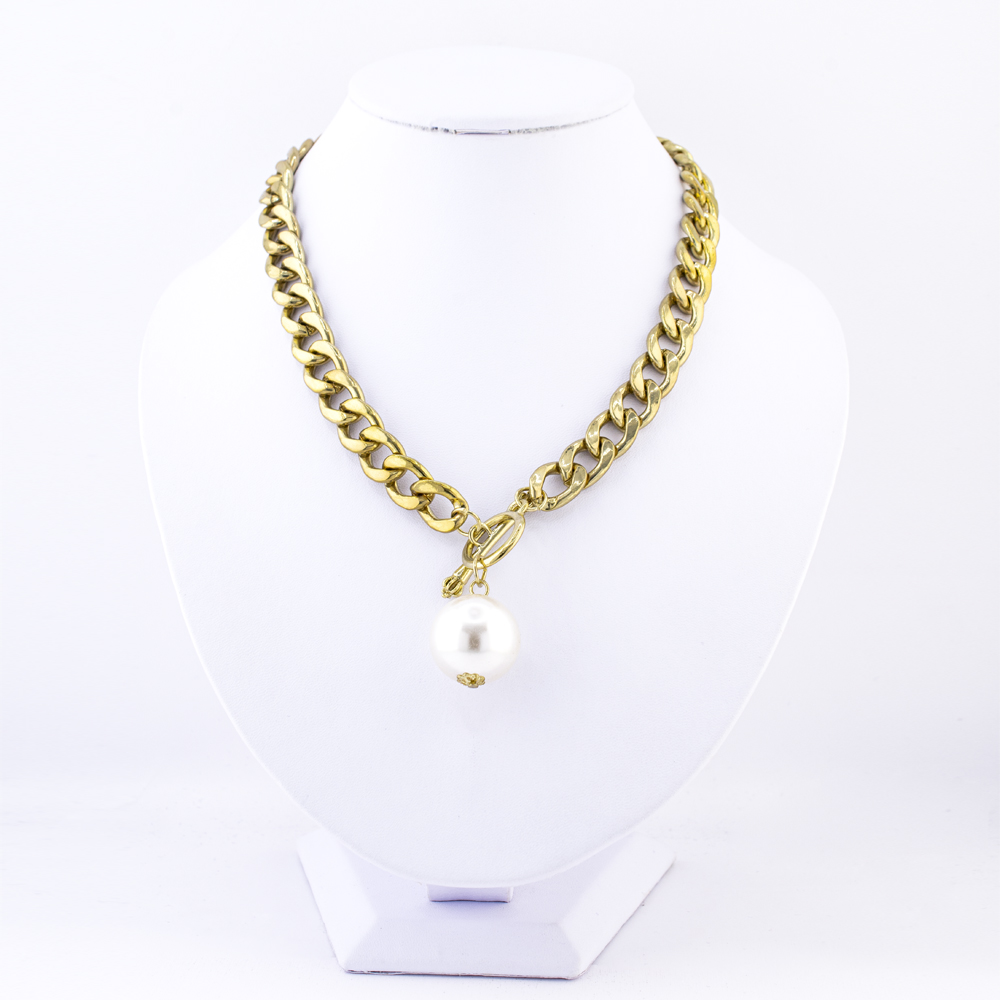 COLLAR CHAPA PEARLTIME