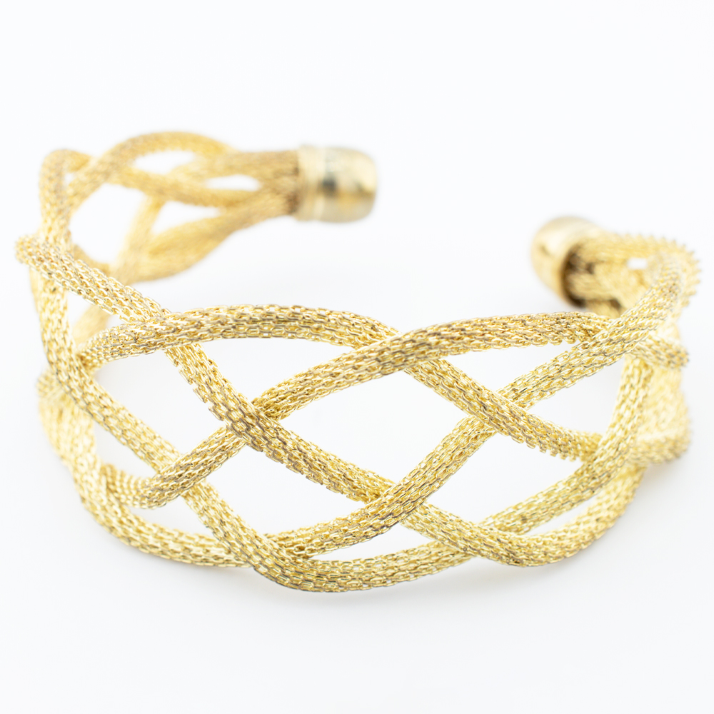 BRAZALETE CHAPA GOLDEN CASTING