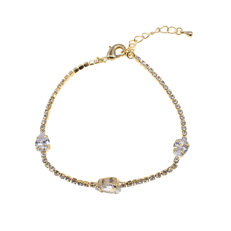 PULSERA CHAPA CRYSTIME