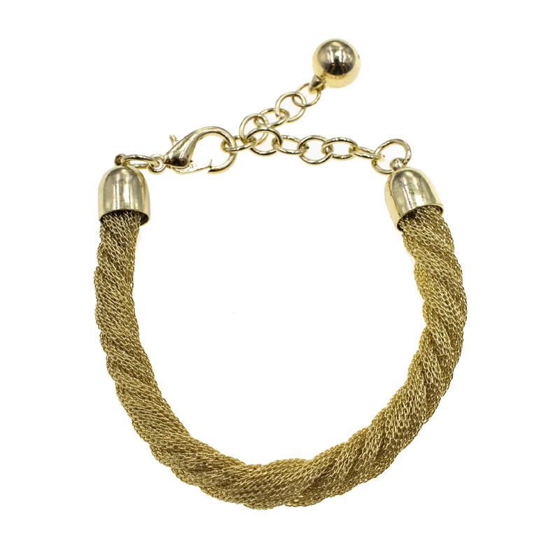 PULSERA CHAPA GOLDEN CASTING