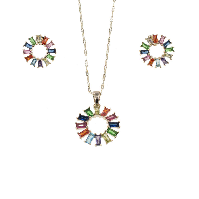 SET CHAPA GOLDEN RAINBOW