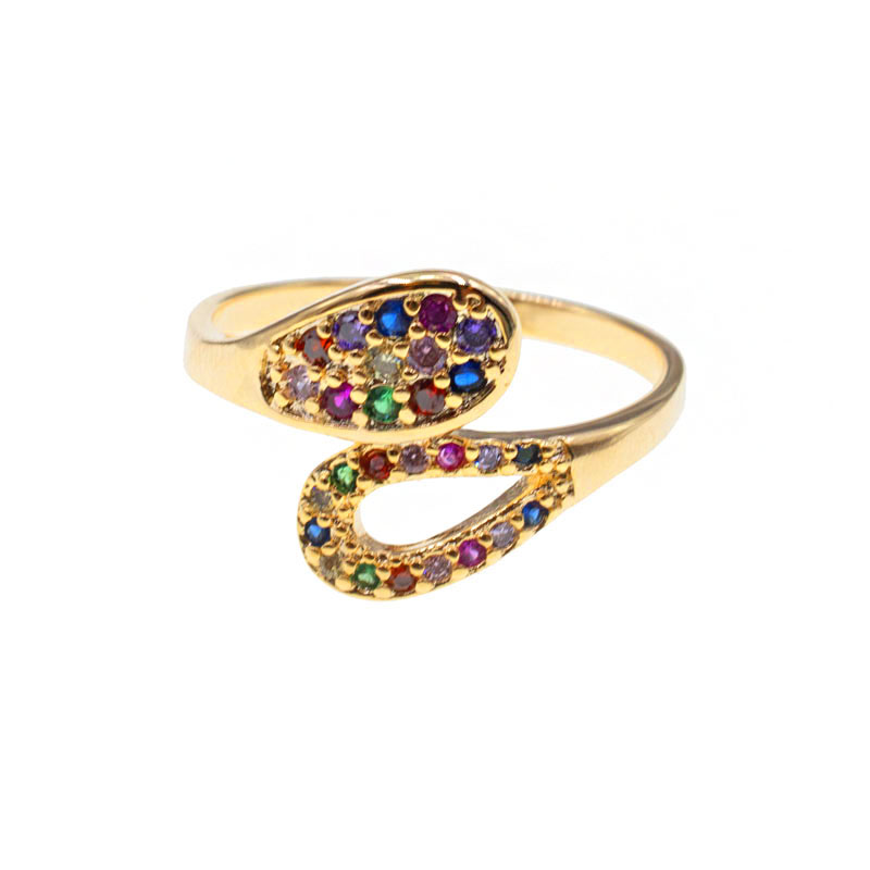ANILLO  CHAPA GOLDEN RAINBOW