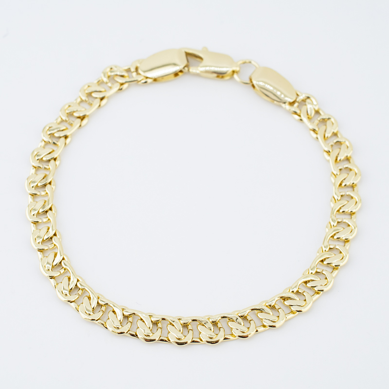 PULSERA CHAPA GOLDEN CASTING