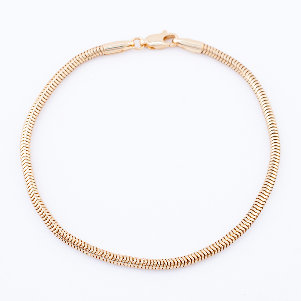 PULSERA CHAPA GOLDEN CASTING
