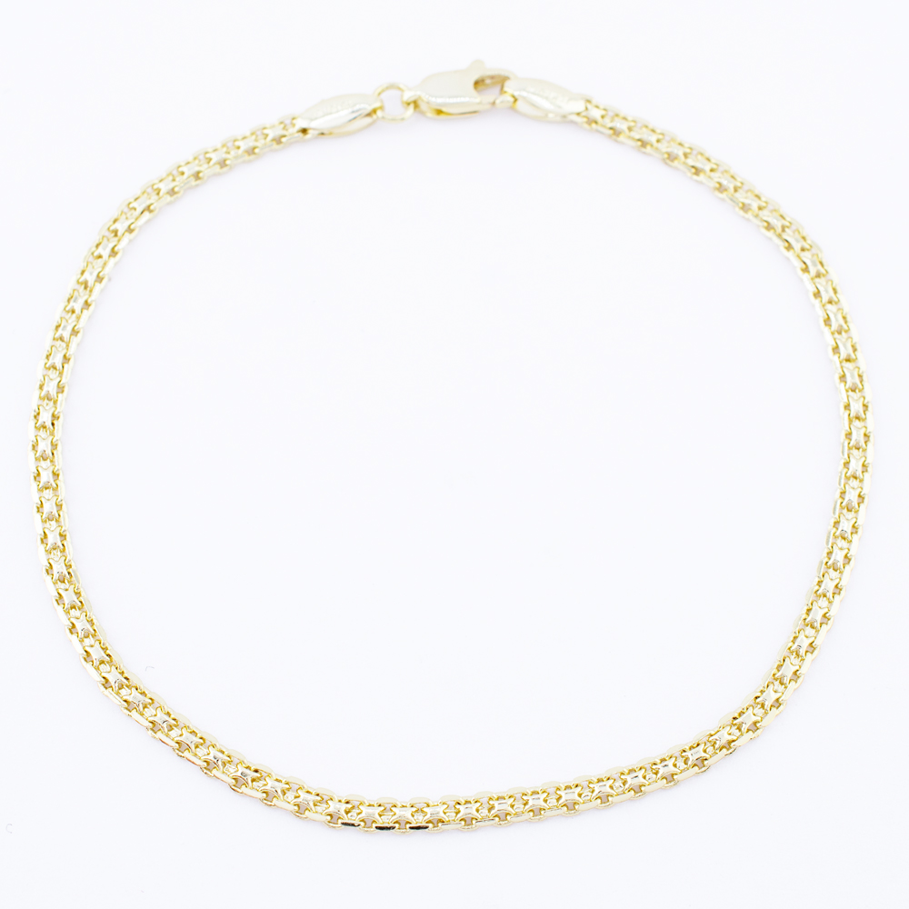 PULSERA CHAPA GOLDEN CASTING