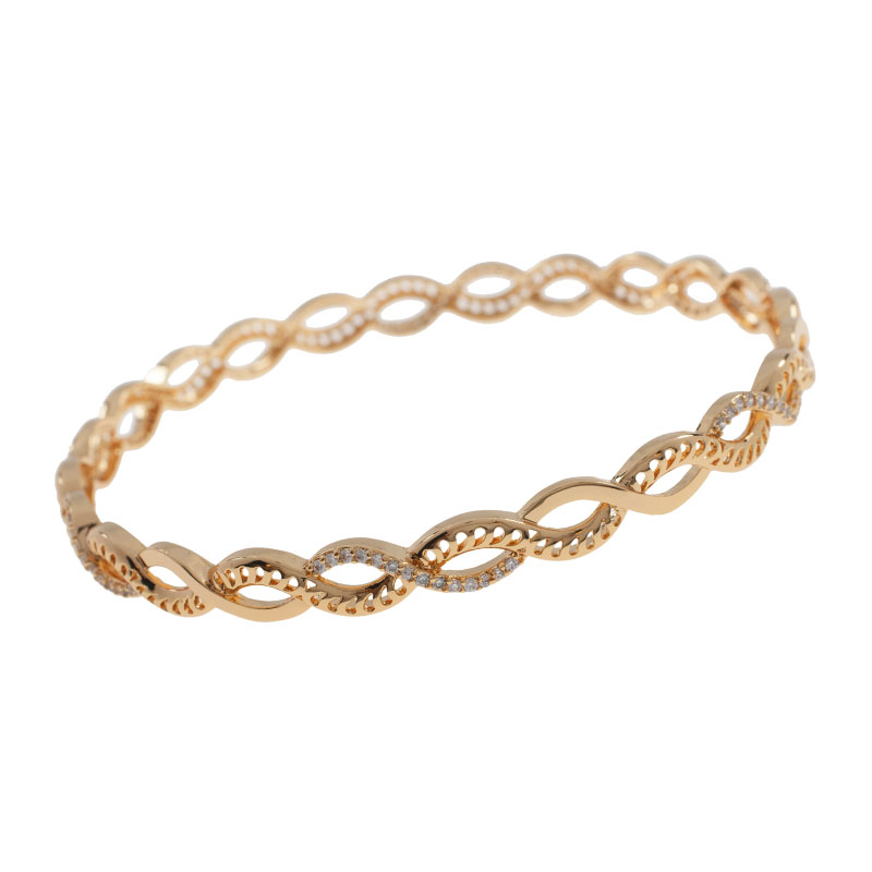 BRAZALETE CHAPA CRYSTIME