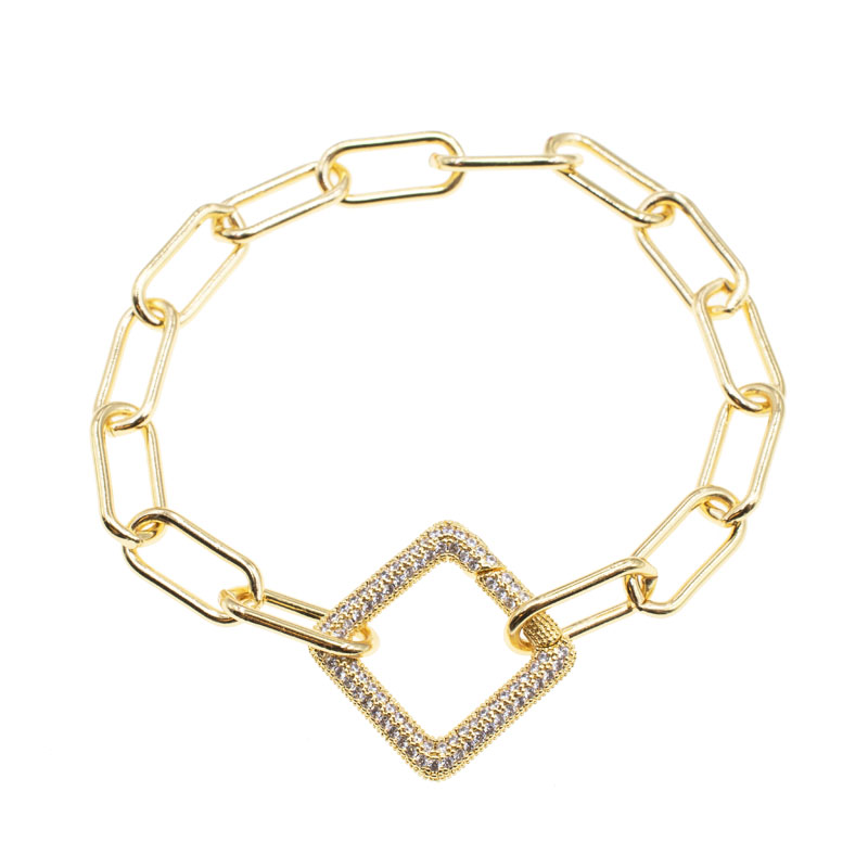PULSERA CHAPA CRYSTIME