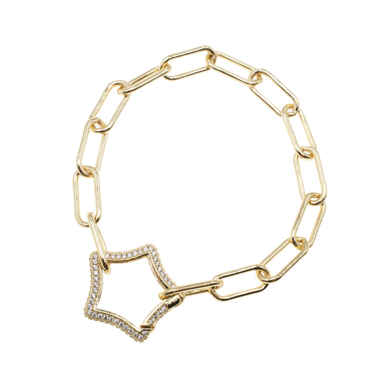 PULSERA CHAPA CRYSTIME