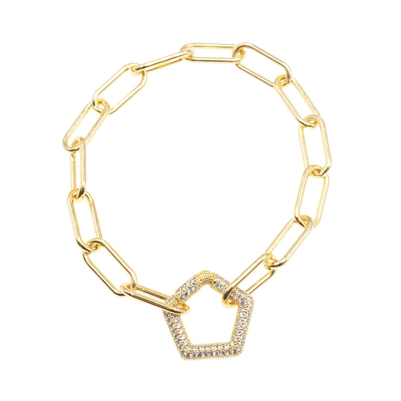 PULSERA CHAPA CRYSTIME