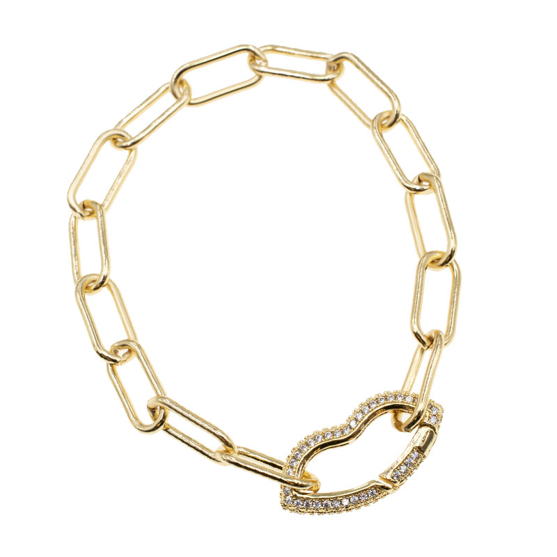 PULSERA CHAPA CRYSTIME