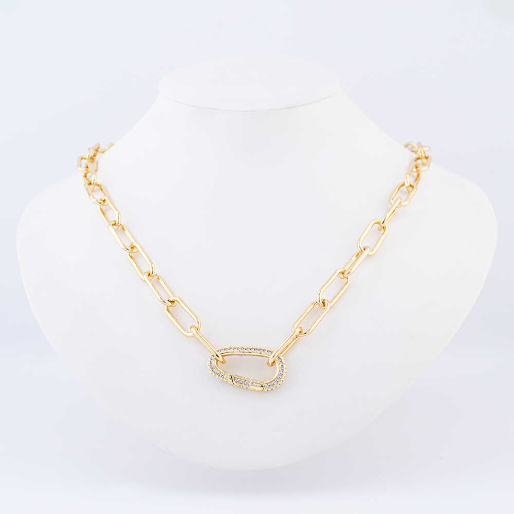 COLLAR CHAPA CRYSTIME