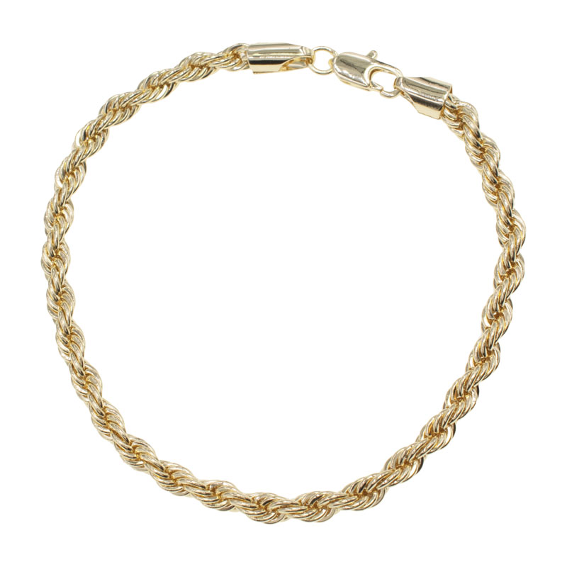 PULSERA CHAPA GOLDEN CASTING