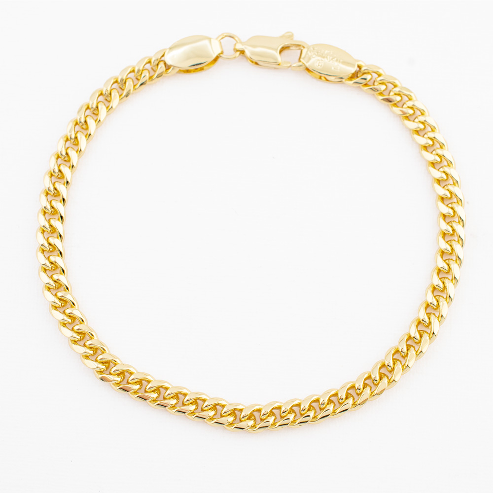 PULSERA CHAPA GOLDEN CASTING