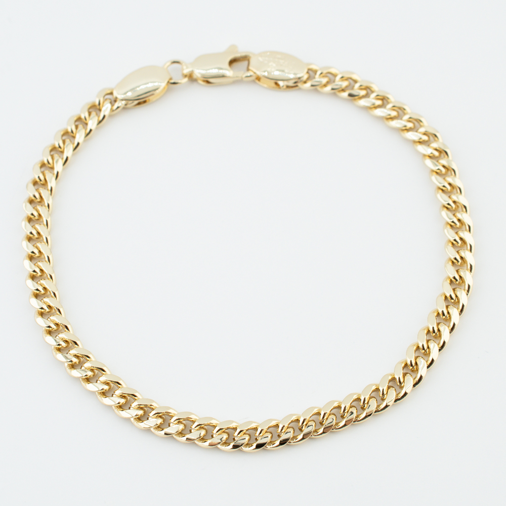 PULSERA CHAPA GOLDEN CASTING
