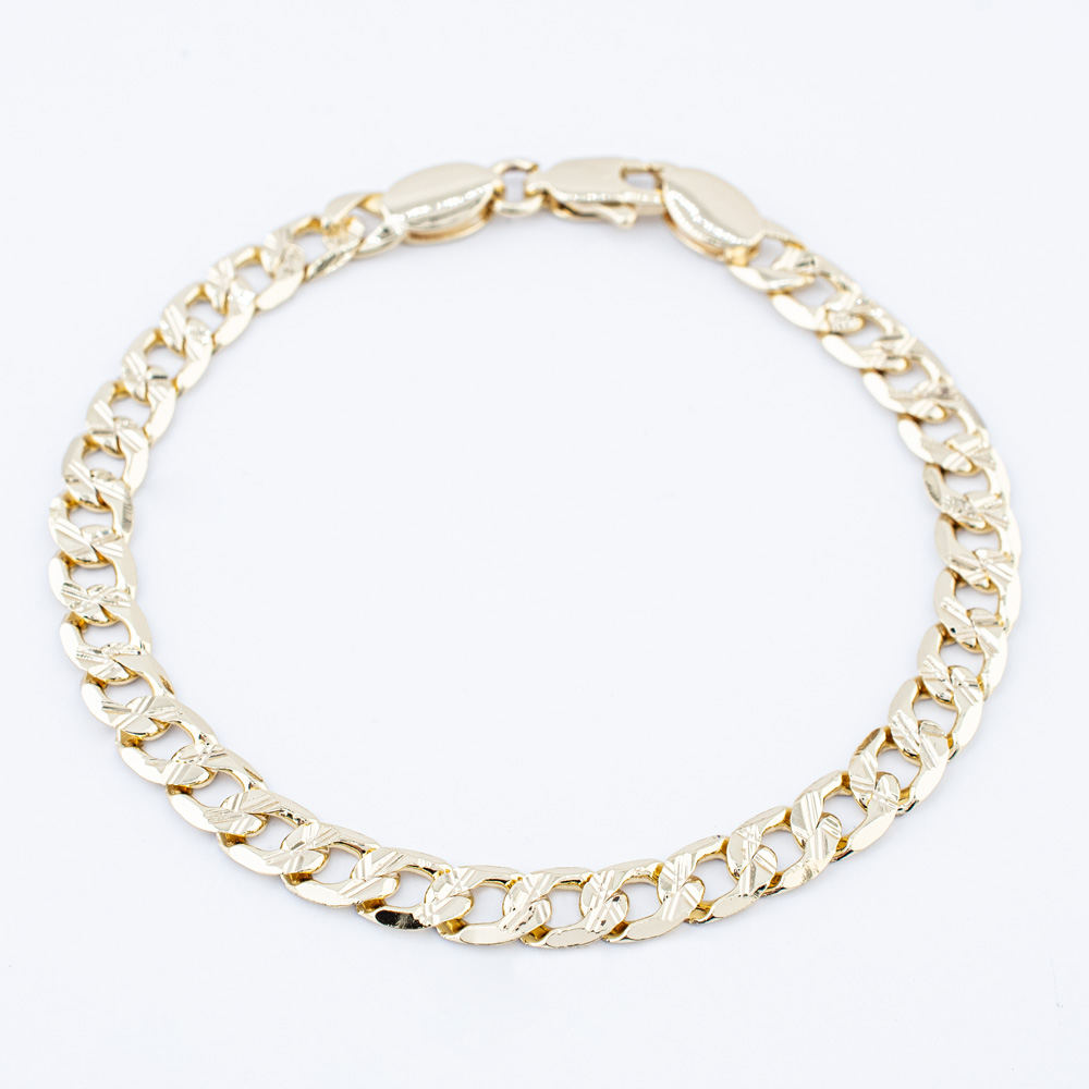 PULSERA CHAPA GOLDEN CHAIN