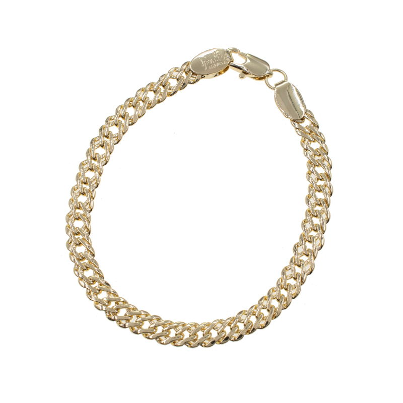 PULSERA CHAPA GOLDEN CASTING