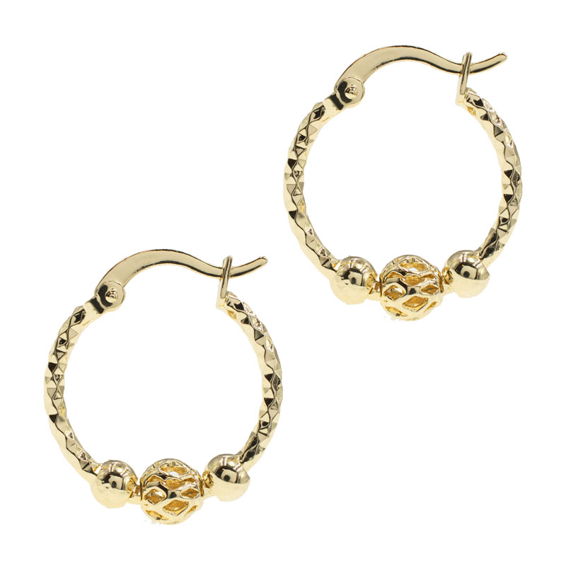 ARRACADA CHAPA GOLDEN CASTING