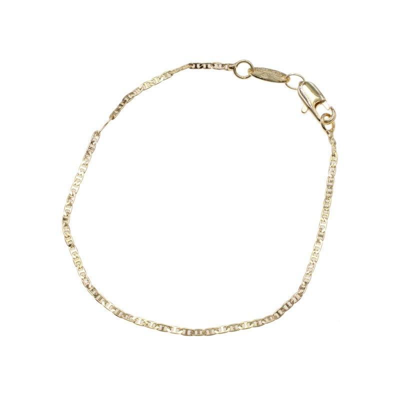PULSERA CHAPA GOLDEN CASTING