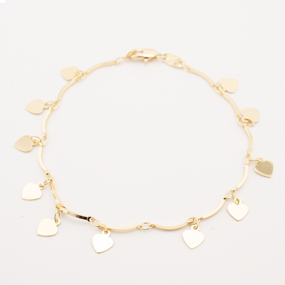 PULSERA CHAPA GOLDEN CASTING