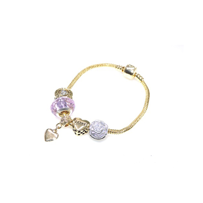 PULSERA CHAPA CRYSTIME