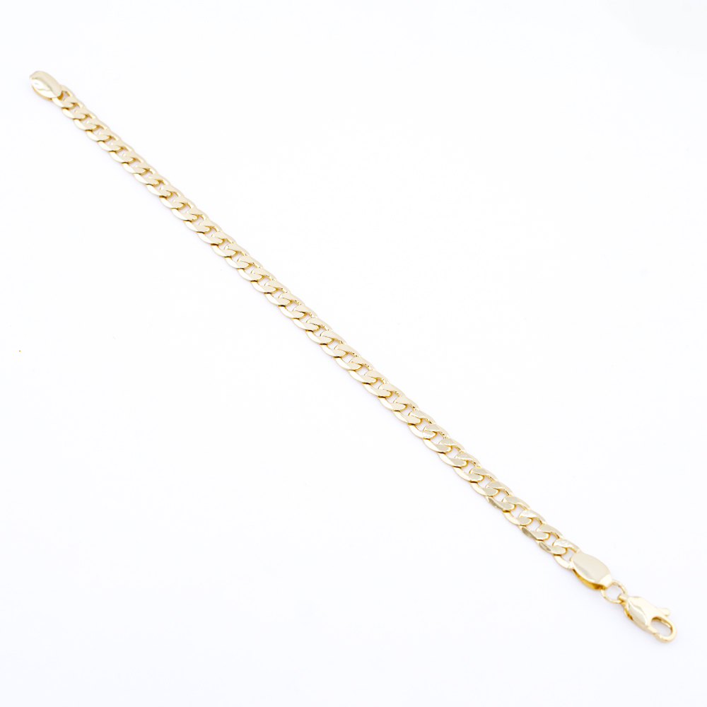 PULSERA CHAPA GOLDEN CASTING